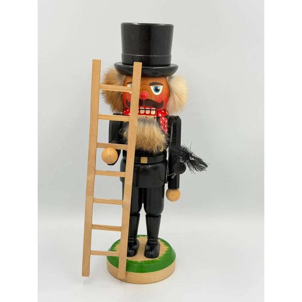Lothar Junghans Chimney Sweep Nutcracker 10.5
